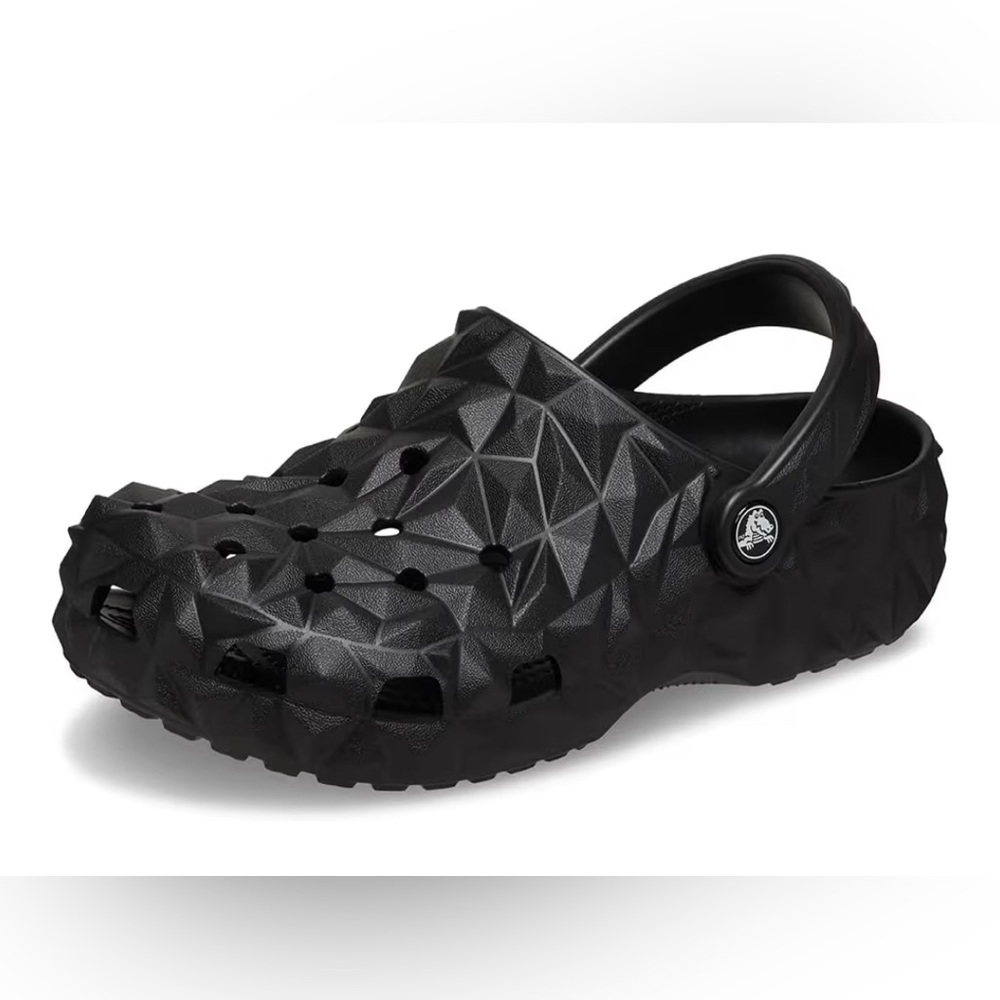 Crocs Black Geometric / woman’s 5
